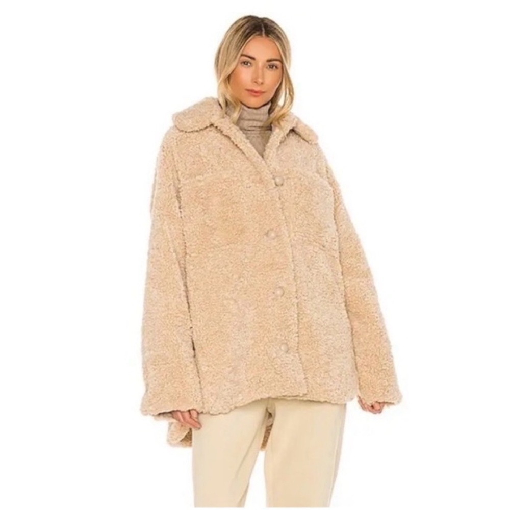 EAVES aria faux fur jacket